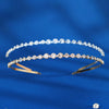 Simple Style Round Rhinestone Inlay Hair Band
