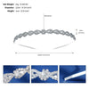 Simple Style Round Rhinestone Inlay Hair Band
