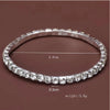 Simple Style Solid Color Iron alloy Inlay Rhinestones Women's Bracelets