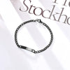 Simple Style Solid Color 304 Stainless Steel Plating Unisex Bracelets Men Chain Bracelets