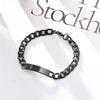 Simple Style Solid Color 304 Stainless Steel Plating Unisex Bracelets Men Chain Bracelets