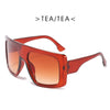 Simple Style Solid Color Ac Square Full Frame Women'S Sunglasses