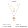 Simple Style Solid Color Alloy Plating Inlay Zircon Silver Plated Women's Layered Necklaces