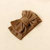 Simple Style Solid Color Bow Knot Cloth Hair Band