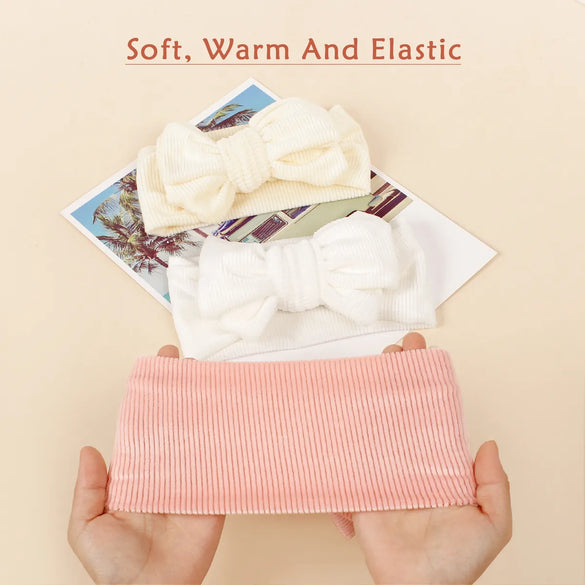 Simple Style Solid Color Bow Knot Cloth Hair Band