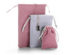 Simple Style Solid Color Cloth Jewelry Packaging Bags