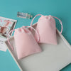 Simple Style Solid Color Cloth Drawstring Jewelry Packaging Bags