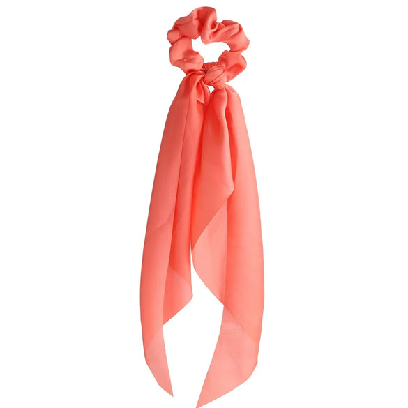 Simple Style Solid Color Cloth Ribbon Hair Tie 1 Piece