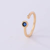 1 Piece Nose Rings & Studs Simple Style Solid Color Copper Inlay Zircon K Gold Plated