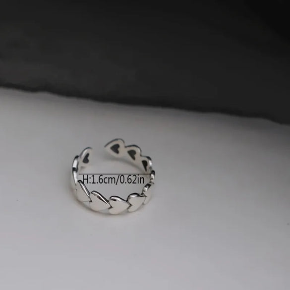 Simple Style Solid Color Copper Rings In Bulk