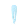 Girl'S Simple Style Solid Color Iron Spray Paint Stoving Varnish Hair Clip