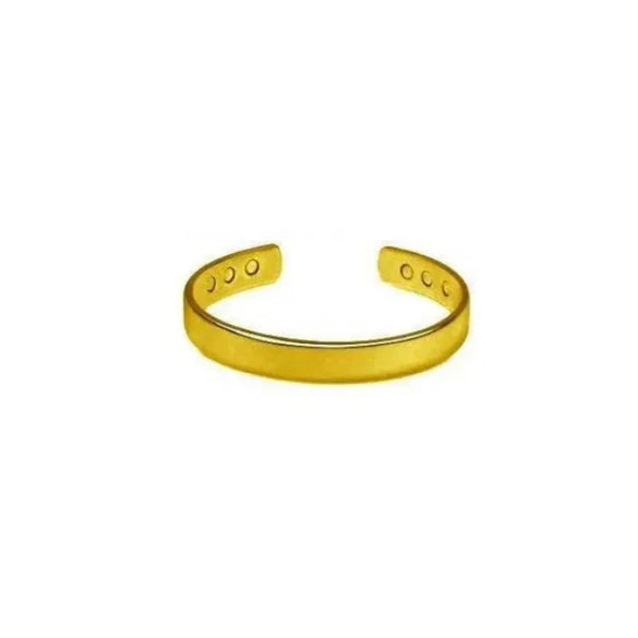 Simple Style Customization Laser Engraving Solid Color Magnet Metal Bangles Wholesale