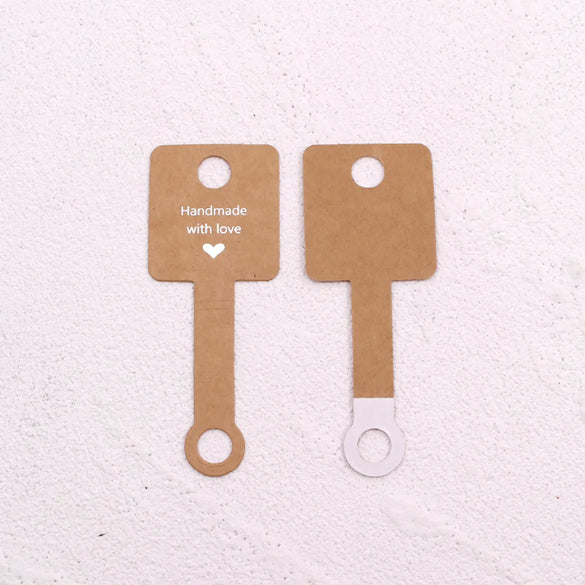 Simple Style Solid Color Paper Card Wholesale Jewelry Packaging Cardboard