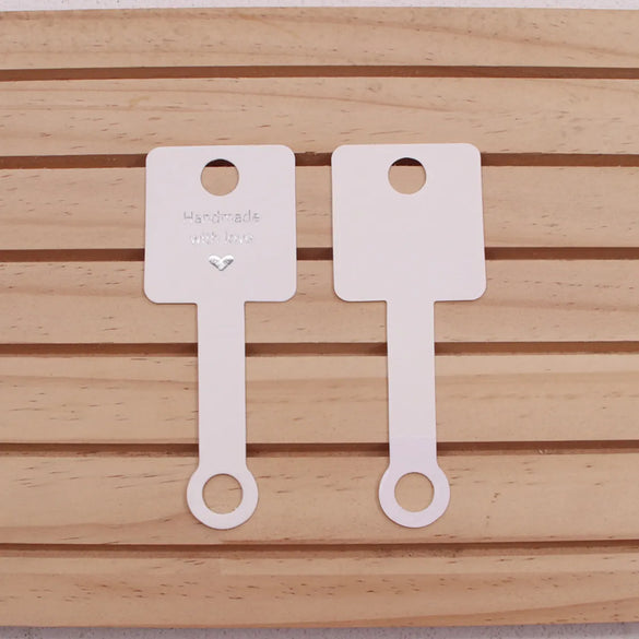 Simple Style Solid Color Paper Card Wholesale Jewelry Packaging Cardboard