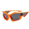 Simple Style Solid Color Pc Special-Shaped Mirror Full Frame Glasses