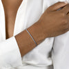Simple Style Solid Color Stainless Steel Plating 18k Gold Plated Bracelets