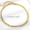Wholesale Jewelry Simple Style Solid Color 304 Stainless Steel Anklet