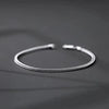 Simple Style Solid Color Titanium Steel Men'S Bracelets