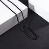Simple Style Solid Color Titanium Steel Plating Unisex Necklace