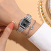 Simple Style Square Quartz Women'S Watches