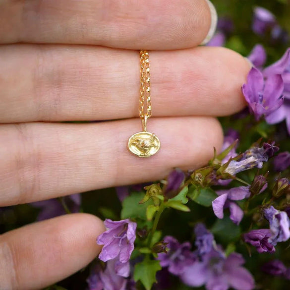 Simple Style Stainless Steel And Alloy Necklace With Flower And Acorn Mushroom Strawberry Pattern O Word Chain Electroplating For Women