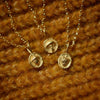 Simple Style Stainless Steel And Alloy Necklace With Flower And Acorn Mushroom Strawberry Pattern O Word Chain Electroplating For Women