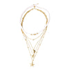 Simple Style Starfish Alloy Wholesale Layered Necklaces