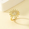 Simple Style Sun Alloy Wholesale Rings