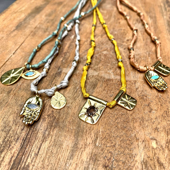 Simple Titanium Steel And Stainless Steel Necklace With Geometric Multipattern Water Drop And Riceshaped Pendant Electroplated In 18K Color Retention Light Luxury Style Unisex