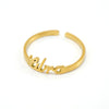 Simple 316L Stainless Steel Constellation Ring Jewelry Electroplated For Women