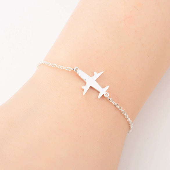 Simple Titanium Steel Couple Bracelet With Gold Inlaid Cartoon Character Design For Women And Men