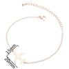 Simple Titanium Steel Couple Bracelet With Gold Inlaid Cartoon Character Design For Women And Men