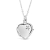 Simple Titanium Steel Heart Openable Photo Album Necklace Electroplated With 18K Real Gold