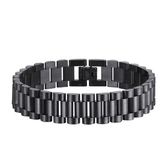 Simple Wave Titanium Steel Bracelet For Men And Women Electroplated Geometric Stainless Steel Jewelry