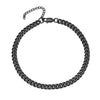 Simple Women's Stainless Steel Double Layer Chain Anklet With Heart Shaped Pendant Fashion Jewelry Accessory