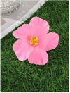 Simulated Hibiscus Flower Hairpins Duckbill Clip Purely Handmade Women's Accessories
