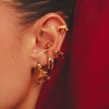 Small Animal Stud Earrings Stainless Steel 18K Gold Plated Electroplated Unisex Old Money Style
