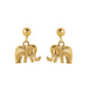 Small Animal Stud Earrings Stainless Steel 18K Gold Plated Electroplated Unisex Old Money Style