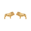 Small Animal Stud Earrings Stainless Steel 18K Gold Plated Electroplated Unisex Old Money Style