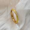 Small Diamond Enamel Pattern Bracelet With Plated Finish Elegant Lightweight Versatile Accessory For Everyday Styling