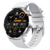 Smart Bracelet Silicone Sports Health Monitoring With Magnetic Attraction Charging And Round Dial