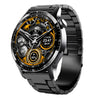 Smart Bracelet Silicone Sports Health Monitoring With Magnetic Attraction Charging And Round Dial