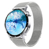 Smart Bracelet Silicone Sports Health Monitoring With Magnetic Attraction Charging And Round Dial