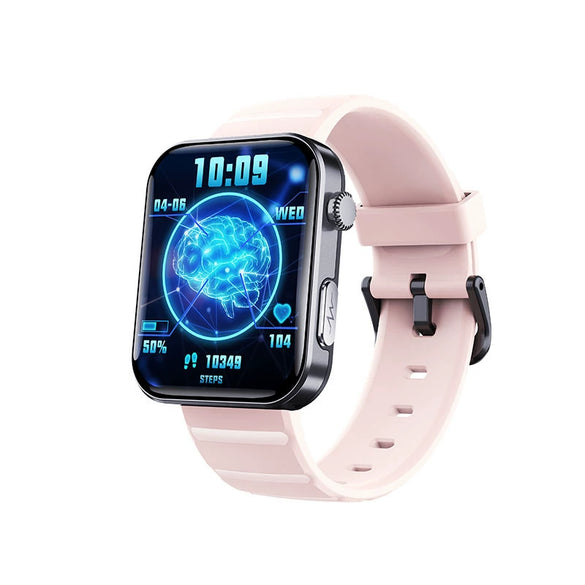 Smart Watch Aluminum Alloy Environmentally Friendly Silicone Square Daily Waterproof Health Monitoring