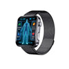 Smart Watch Aluminum Alloy Environmentally Friendly Silicone Square Daily Waterproof Health Monitoring
