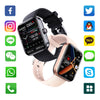 Smart Watch Aluminum Alloy Environmentally Friendly Silicone Square Health Sports Daily Waterproof Blood Oxygen Detection