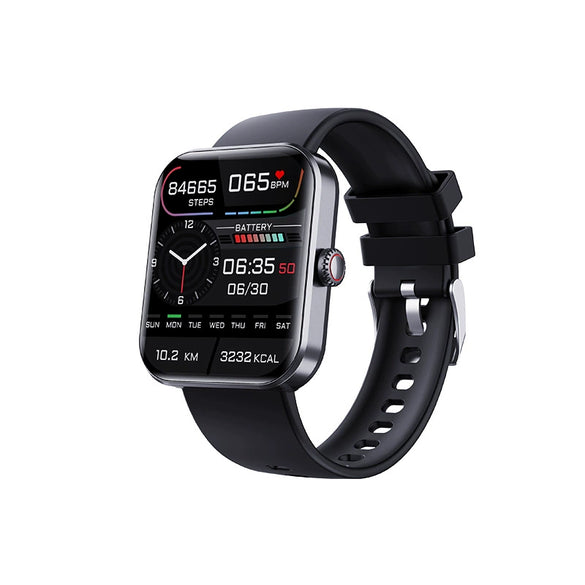 Smart Watch Aluminum Alloy Environmentally Friendly Silicone Square Health Sports Daily Waterproof Blood Oxygen Detection