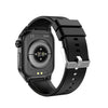 Smart Watch Bluetooth Call Monitoring Amoled Screen Silicone Strap Square Dial