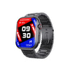 Smart Watch Health Monitoring Sports Watch With Environmental Silicone Strap Square Dial And Magnetic Attraction Charging