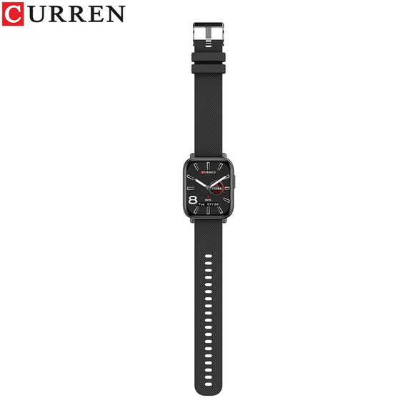 Smart Watch Metal Silicone Stainless Steel Sports Square Round Waterproof